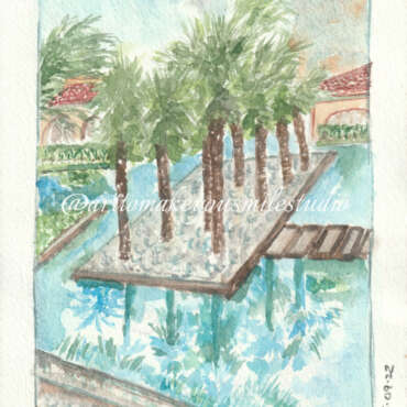Azure Oasis: Pools of Serenity