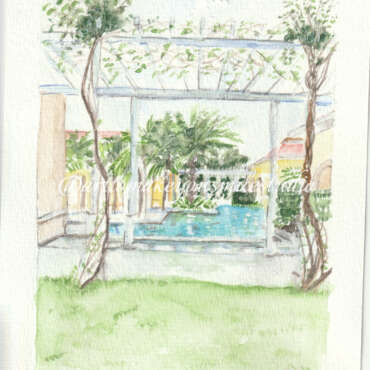 Canopied Serenity: Elegance in Every Step