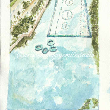 Aerial Oasis: Pools of Harmony
