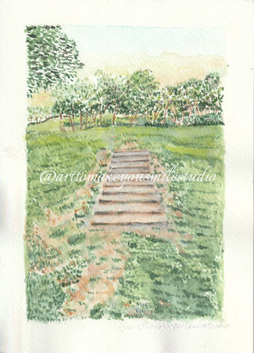 Steps to Serenity: The Verdant Threshold