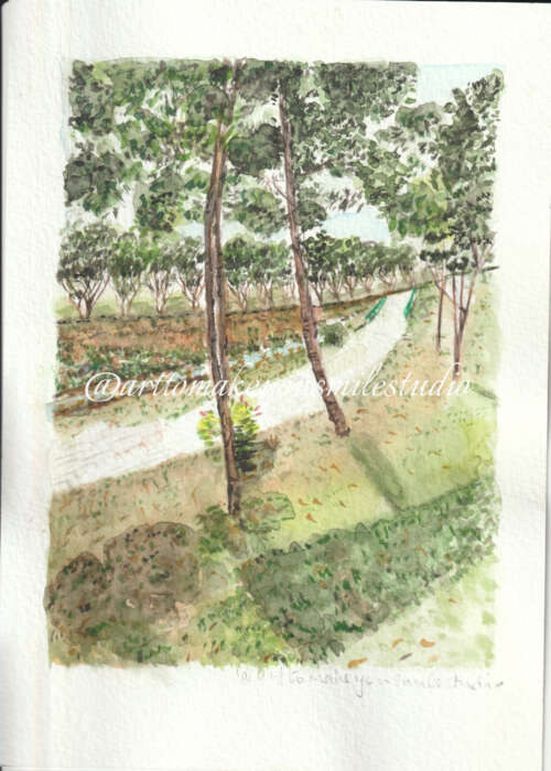 Tranquil Passage: Nature's Embrace