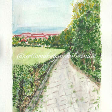 Curves of Tranquility: Path to Green Haven