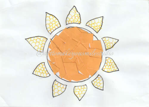 Sunburst Symphony: Artistic Rendition of Radiant Warmth