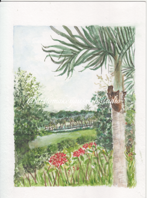 Framed in Nature - A Golf Course in Bloom