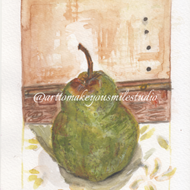 Pear Among Leaves