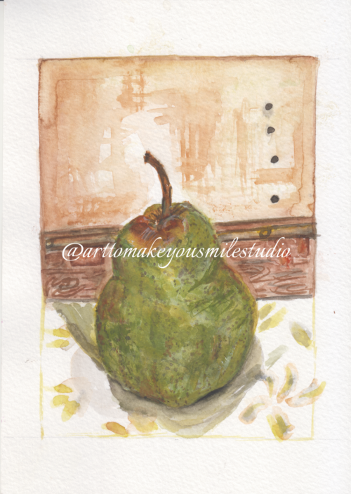 Pear Among Leaves